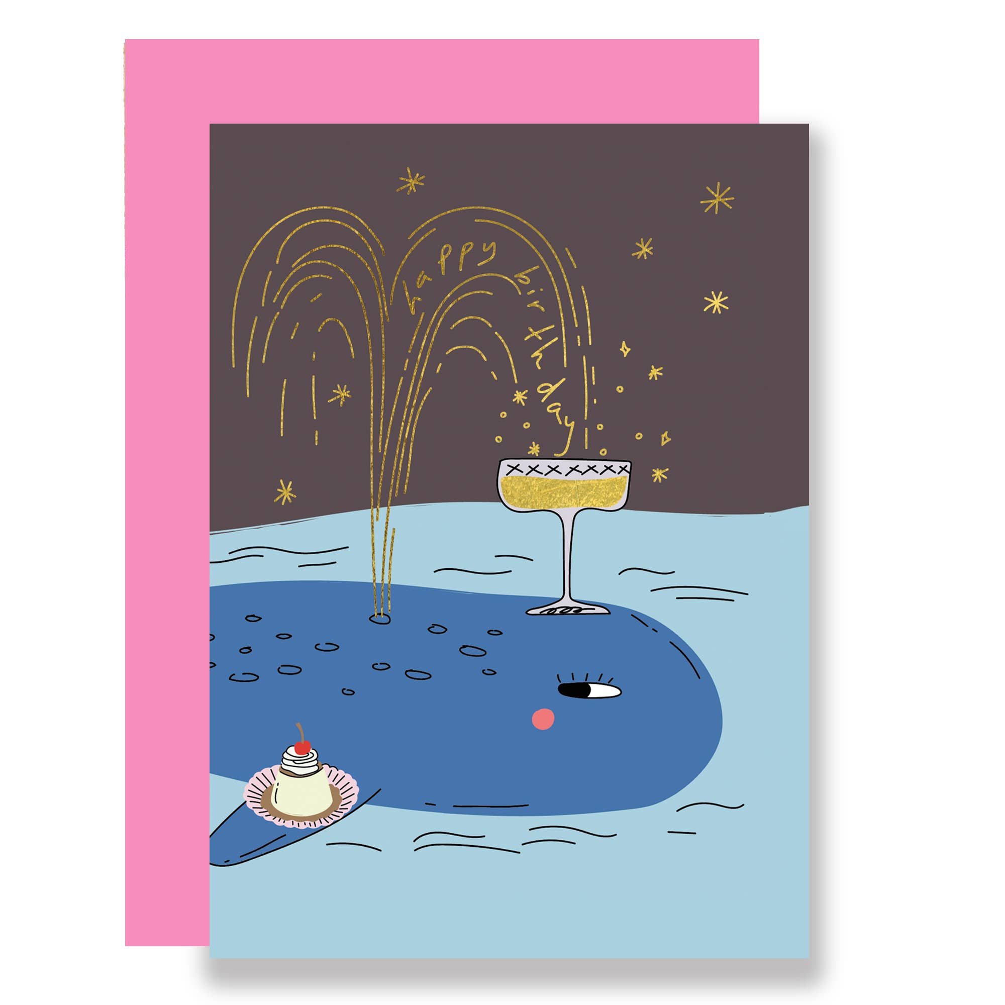 Birthday Whale Card