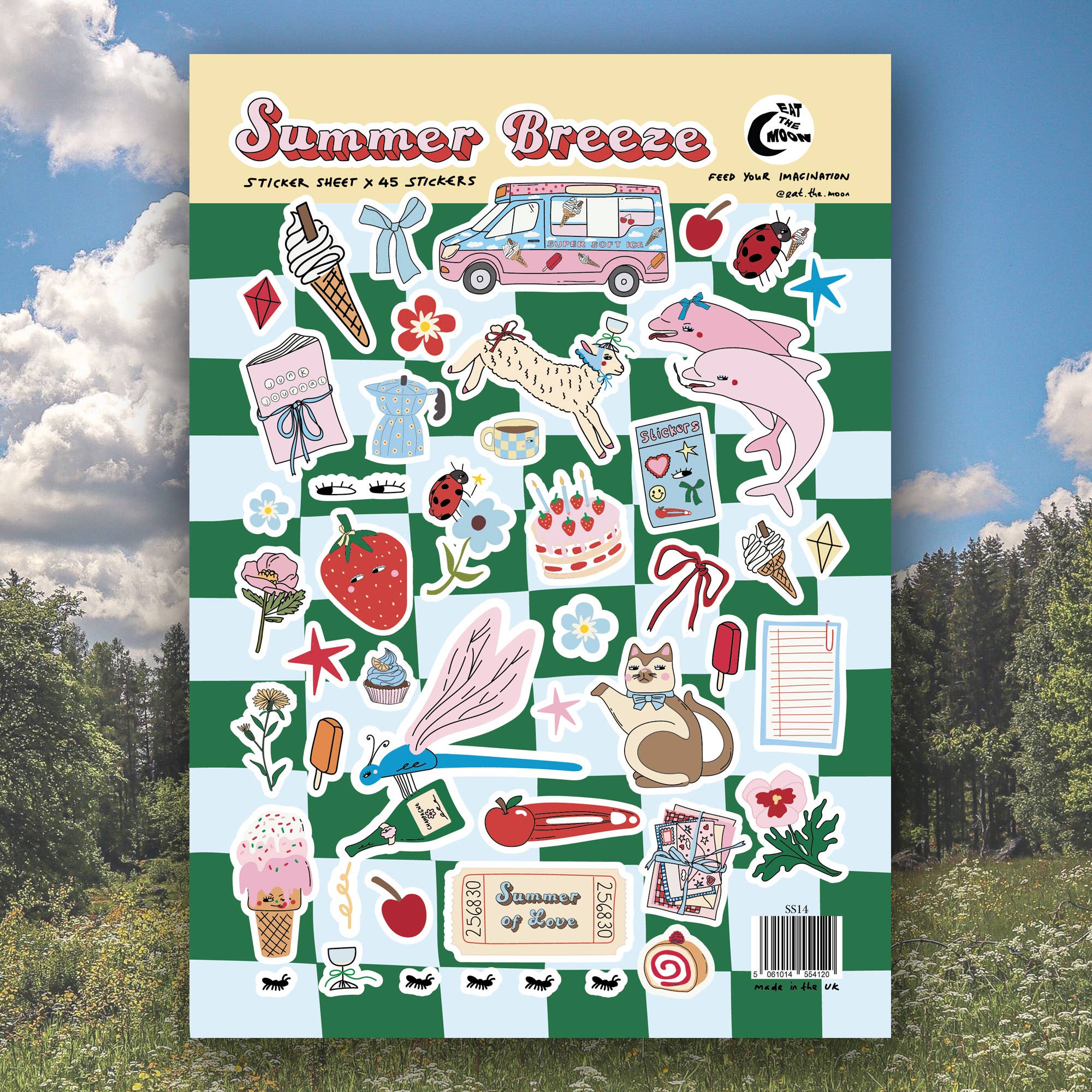 A5 Summer Breeze Stickers COMING SOON