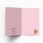 Dogs Kissing Under Mistletoe Christmas Card