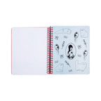 Love Cats Blanco Spiral Notebook