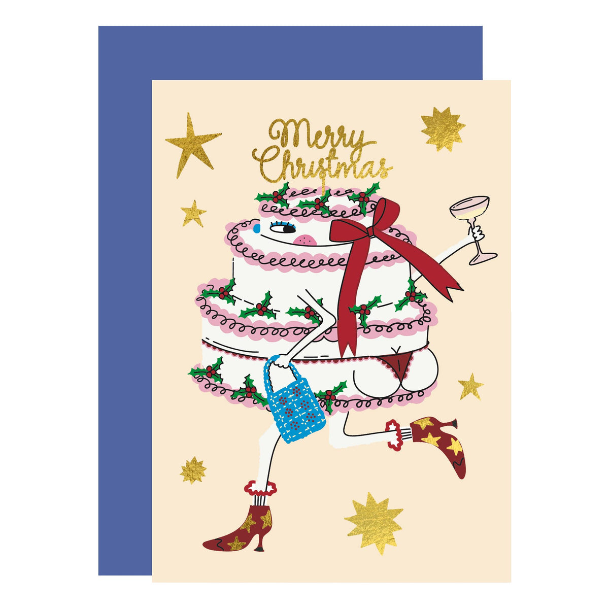 Christmas Cake Christmas Card