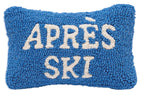 Apres Ski Hooked Wool Pillow
