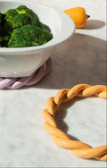 Orange Sicilia Ceramic Trivet