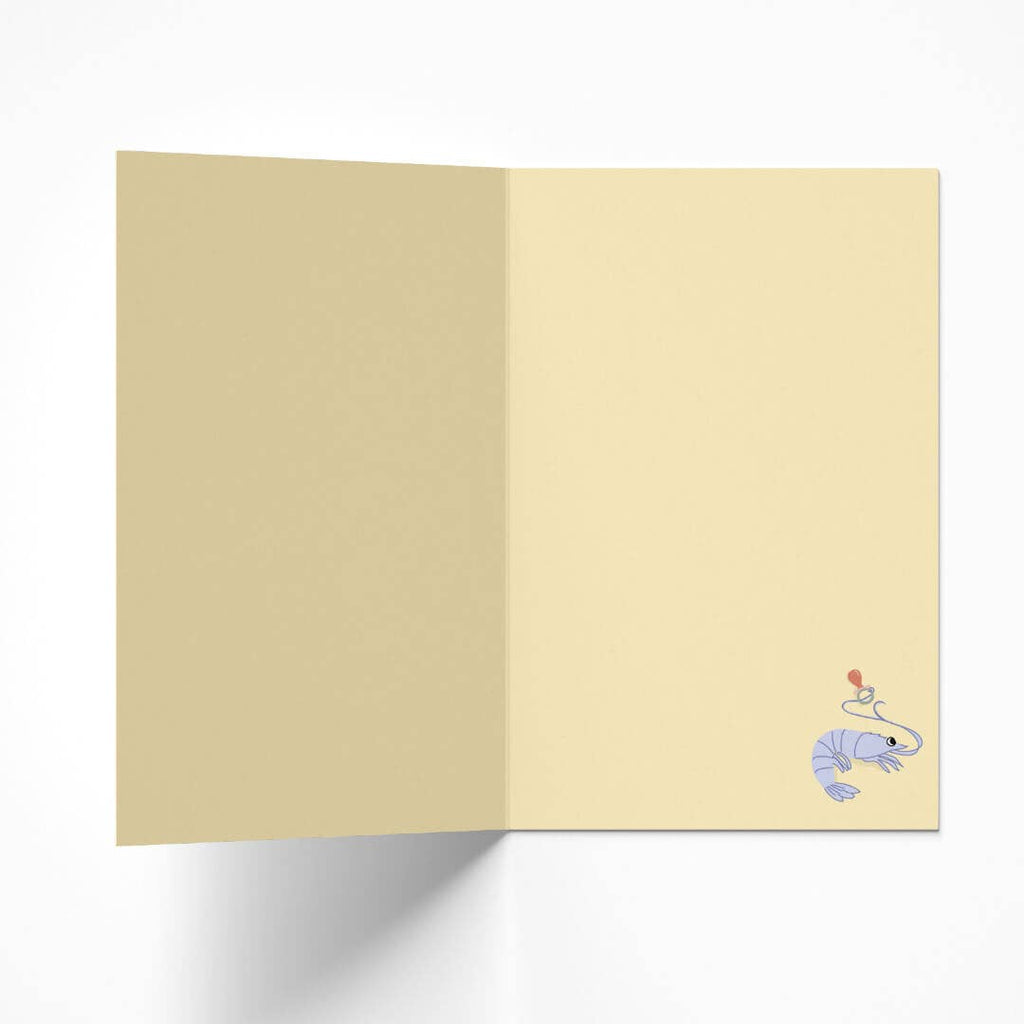 Little Prawn New Baby Card