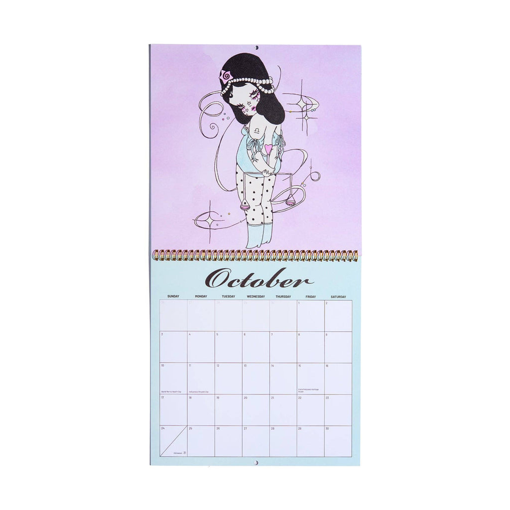 Valfre Cósmica Zodiac Calendar 2027