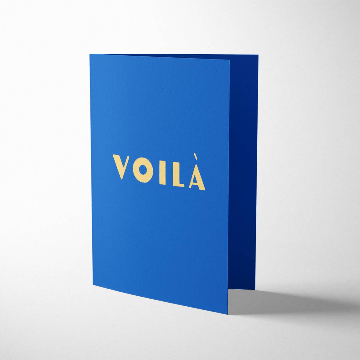 Voilà Greeting Card