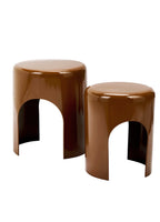 Set of 2 Round Metal Side Tables (Copy)