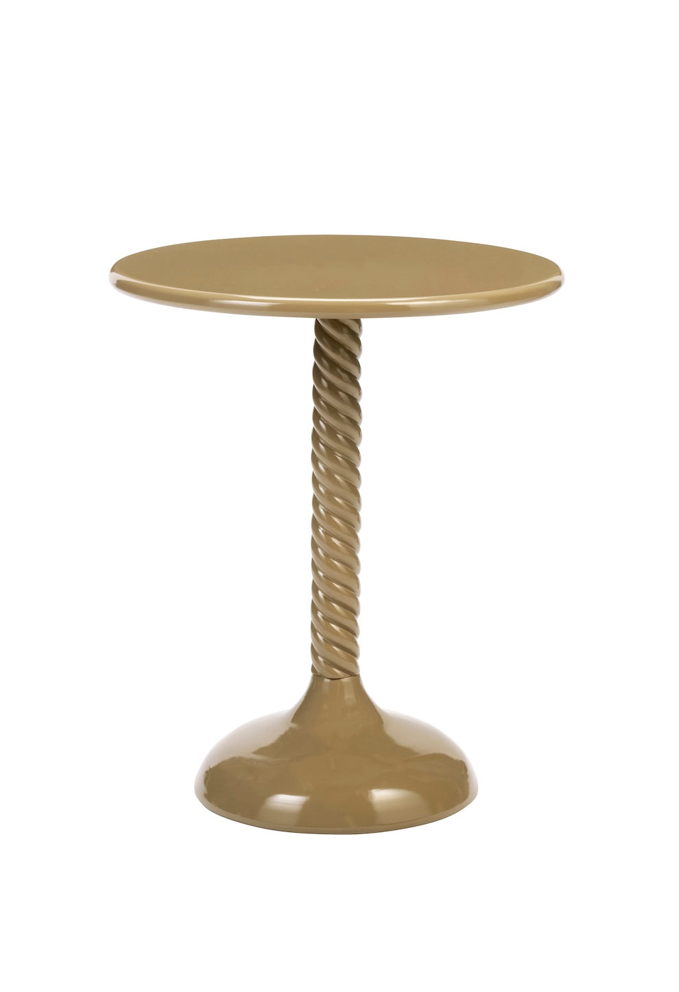 Green Round Metal Side Table (Copy)