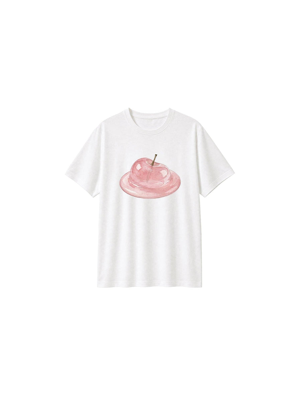 Apple Print Oversized T-shirt