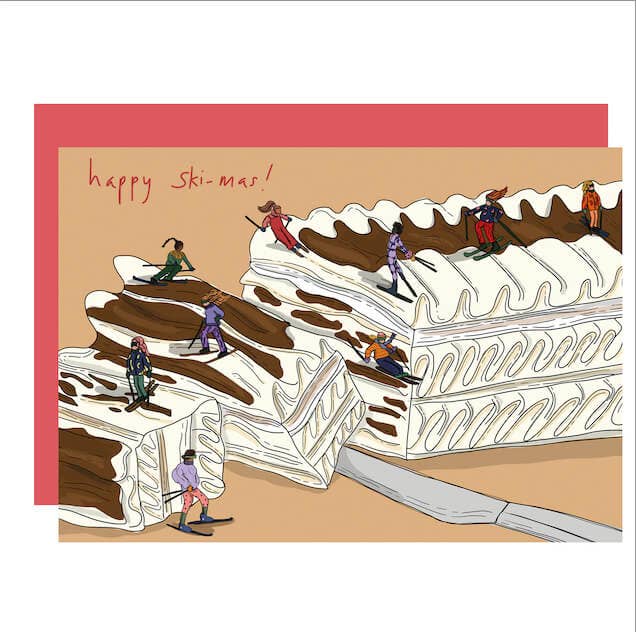 Happy Skimas Christmas Card