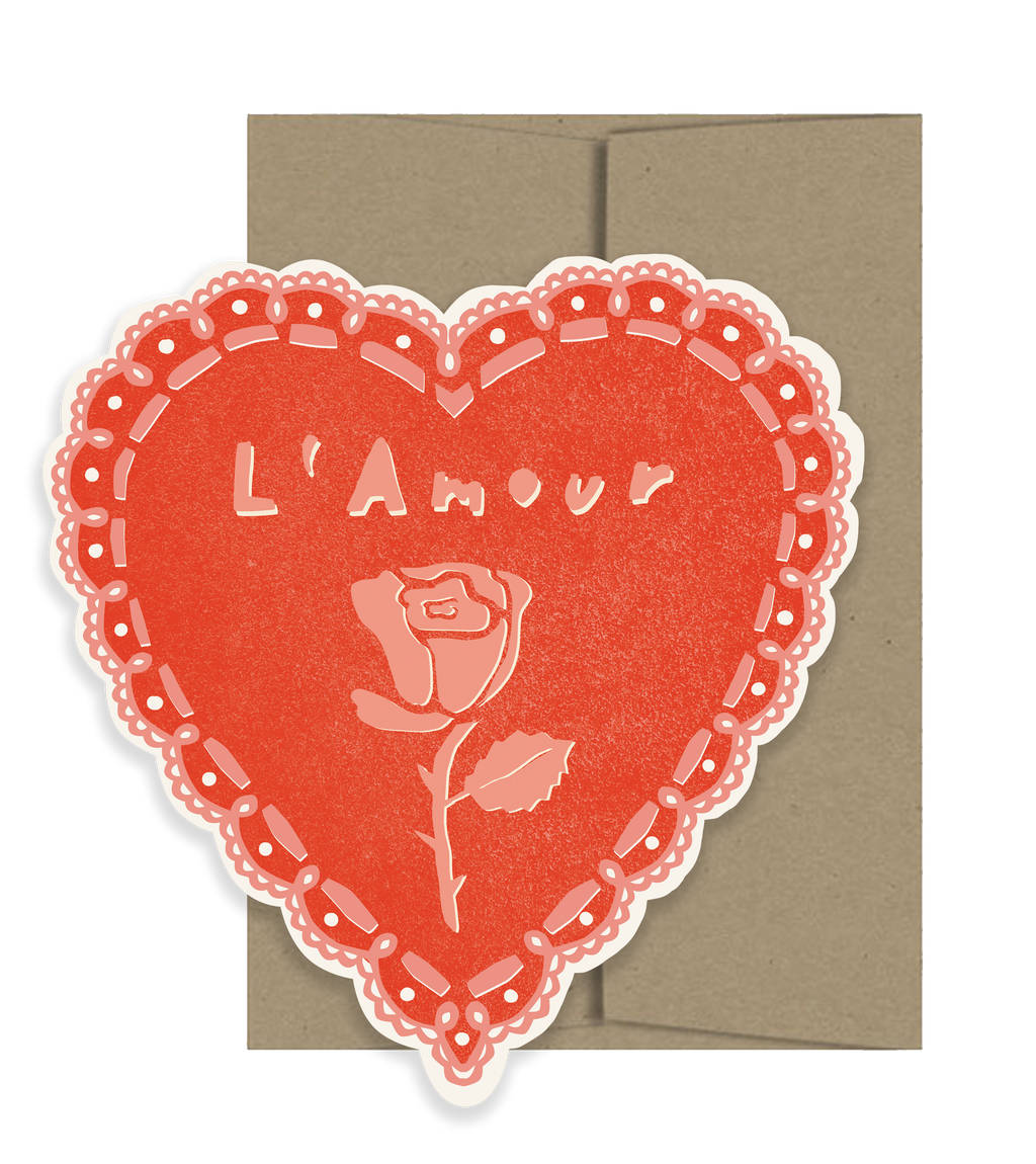 Rose Heart Amour