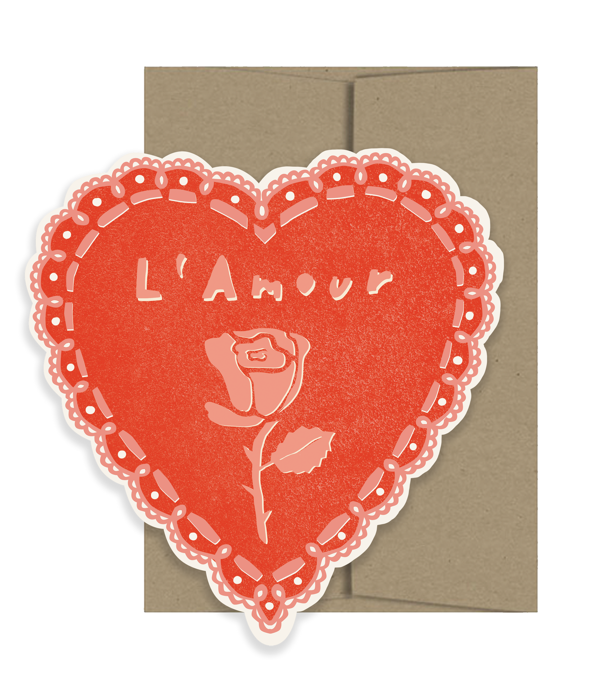 Rose Heart Amour