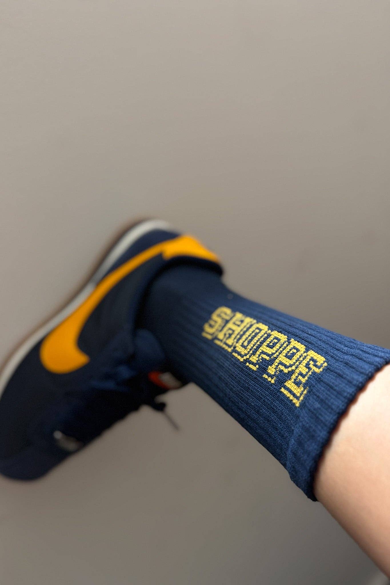 Preppy Socks Navy / Gold