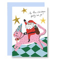 To The Party Christmas Card