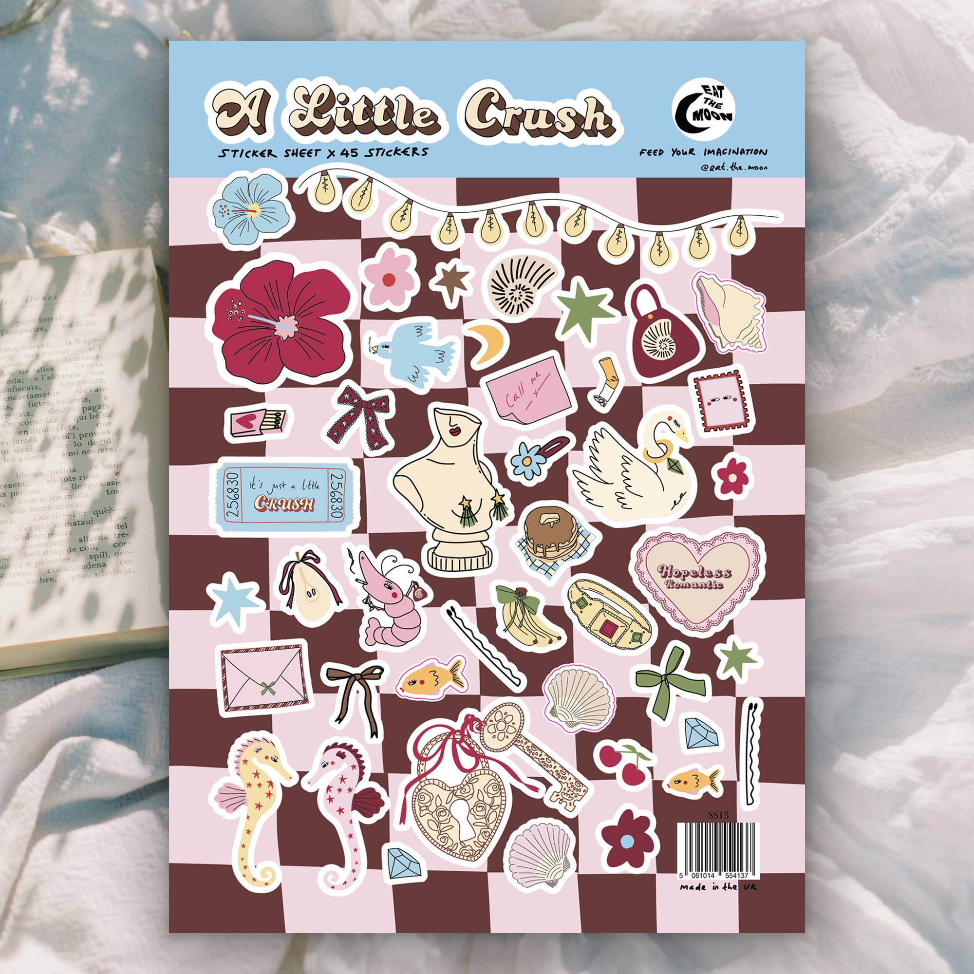 A5 A Little Crush Stickers COMING SOON