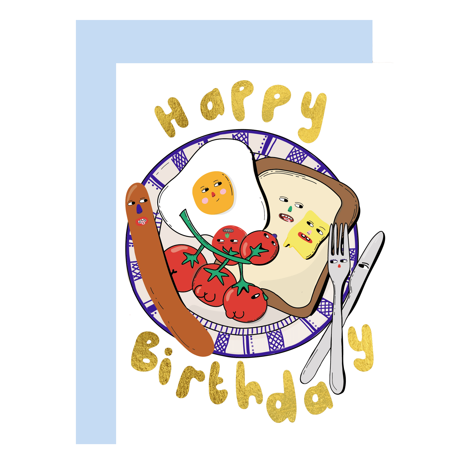 Birthday Foodie Card