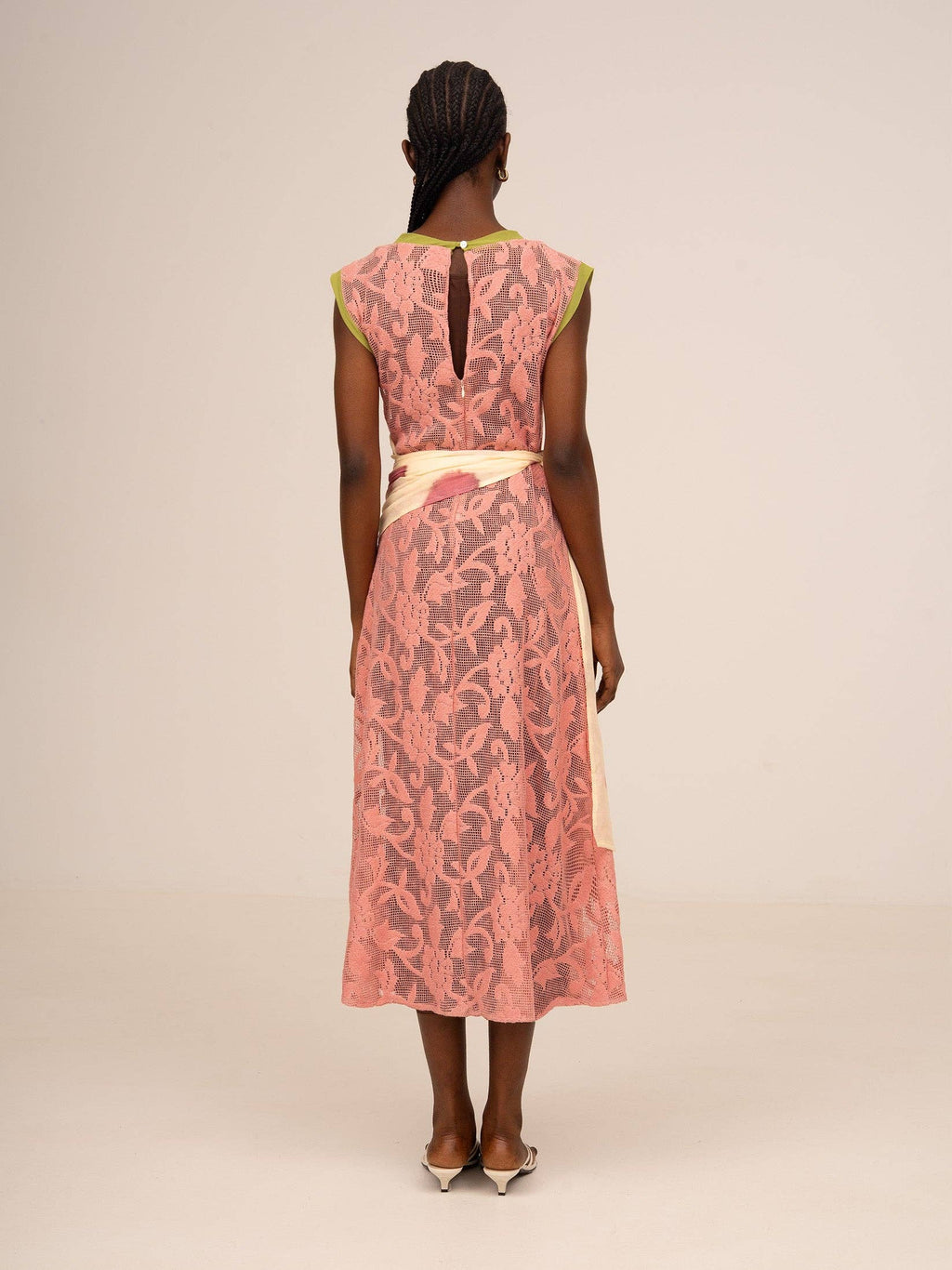 Pink Lace Occasion Dress