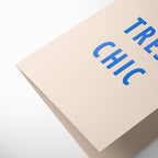 Très Chic Greeting Card