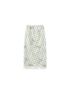 Lace Patchwork Floral Printed Skirt