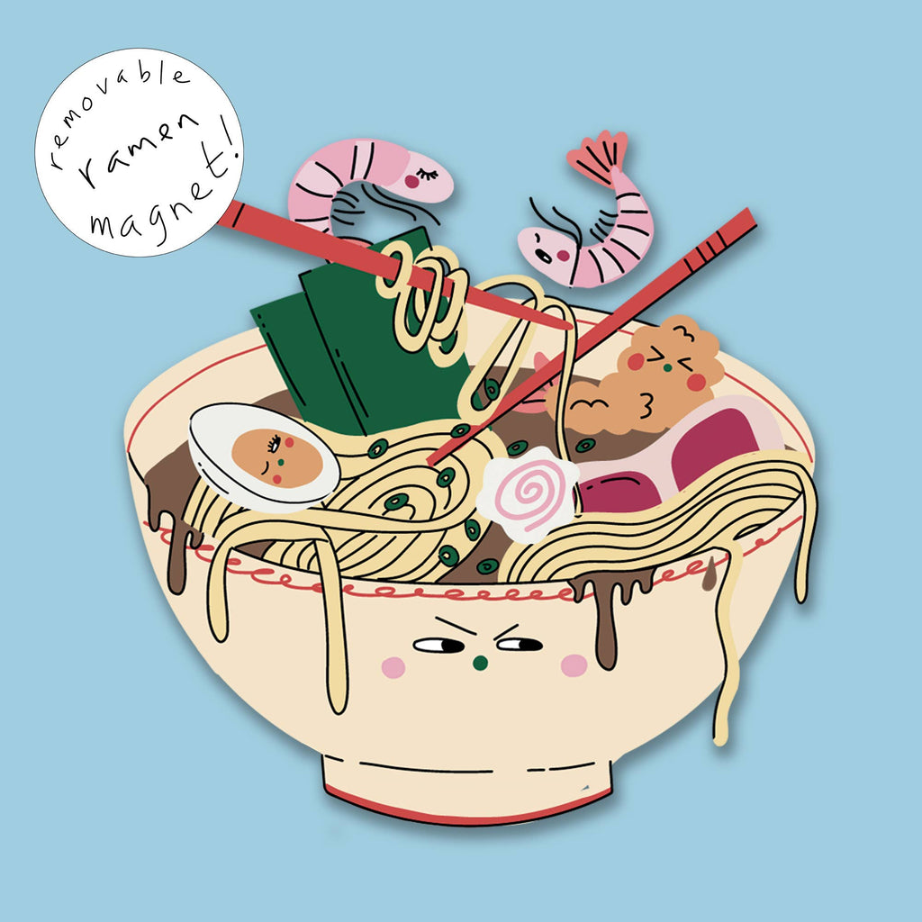 Ramen Magnet Birthday Card