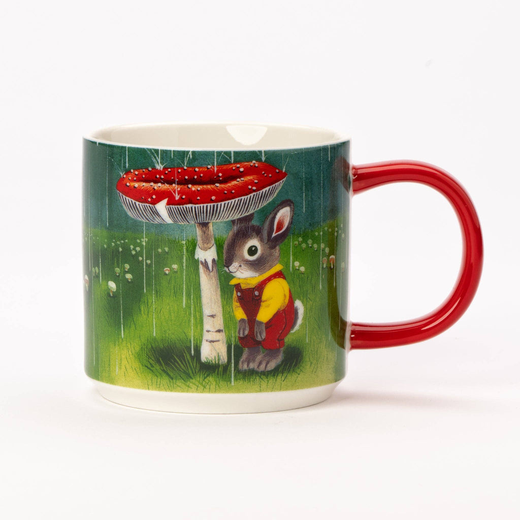 I am A Bunny Mushroom Mug