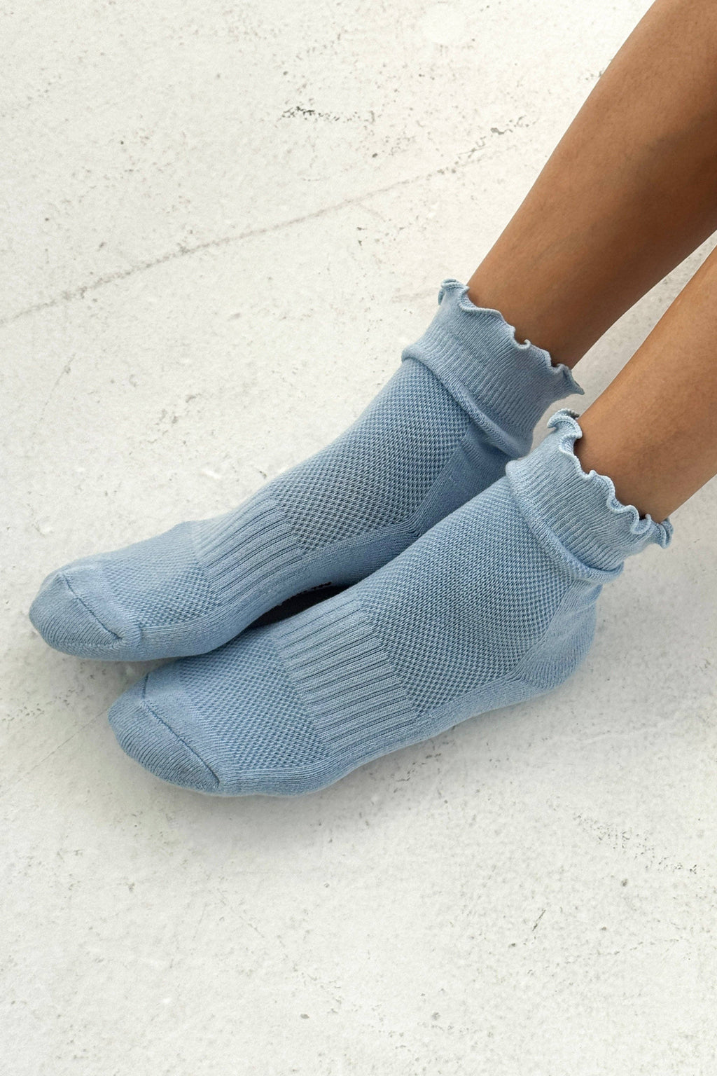 Ruffled Hugger Socks