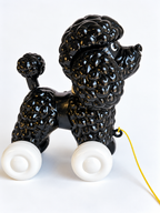 Retro pull-along Poodle