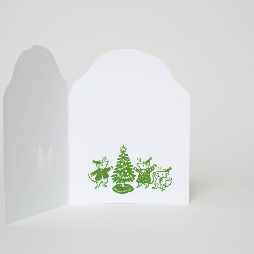 Merry Mushroom Holiday Card