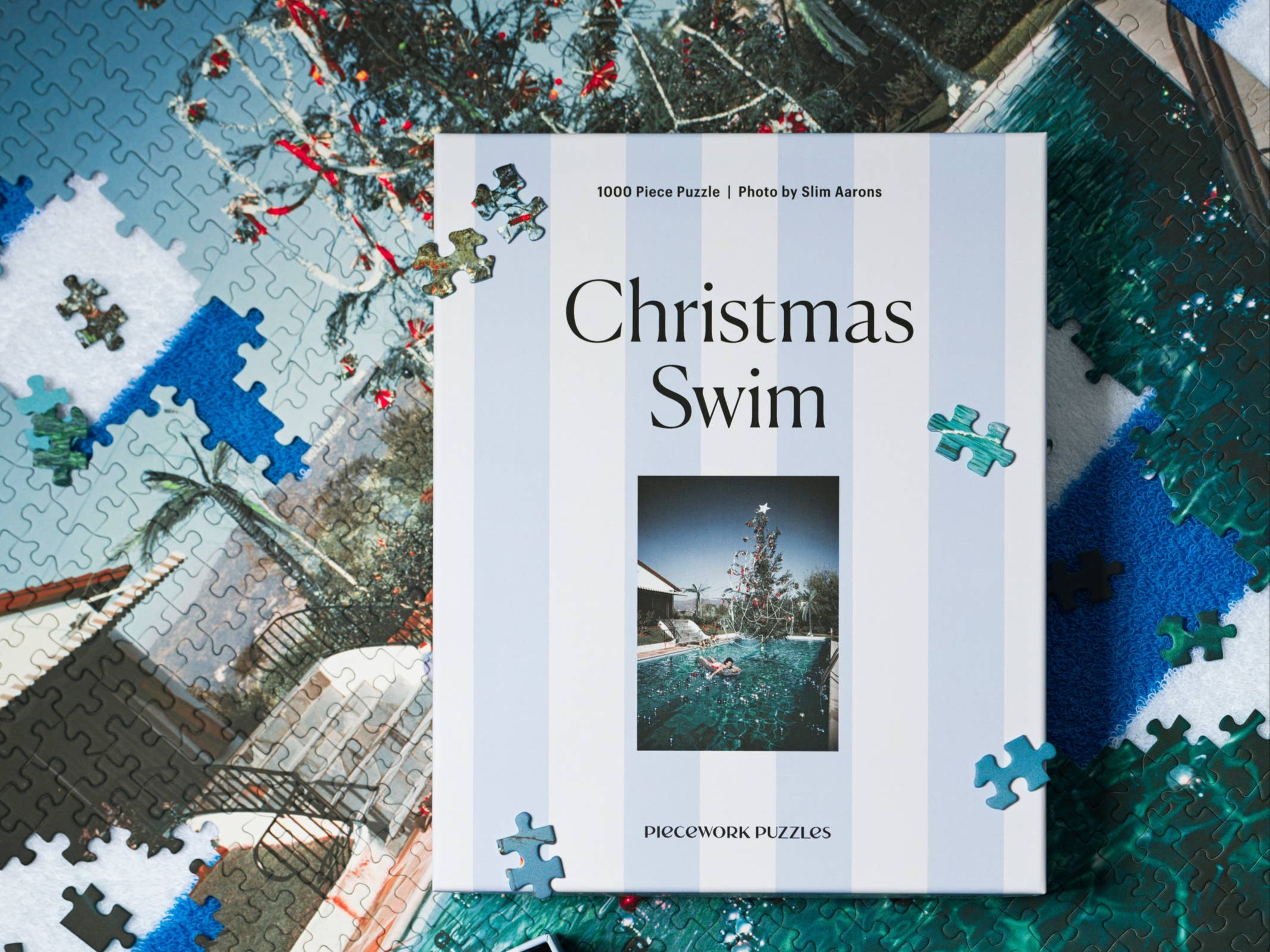 Christmas Swim Puzzle