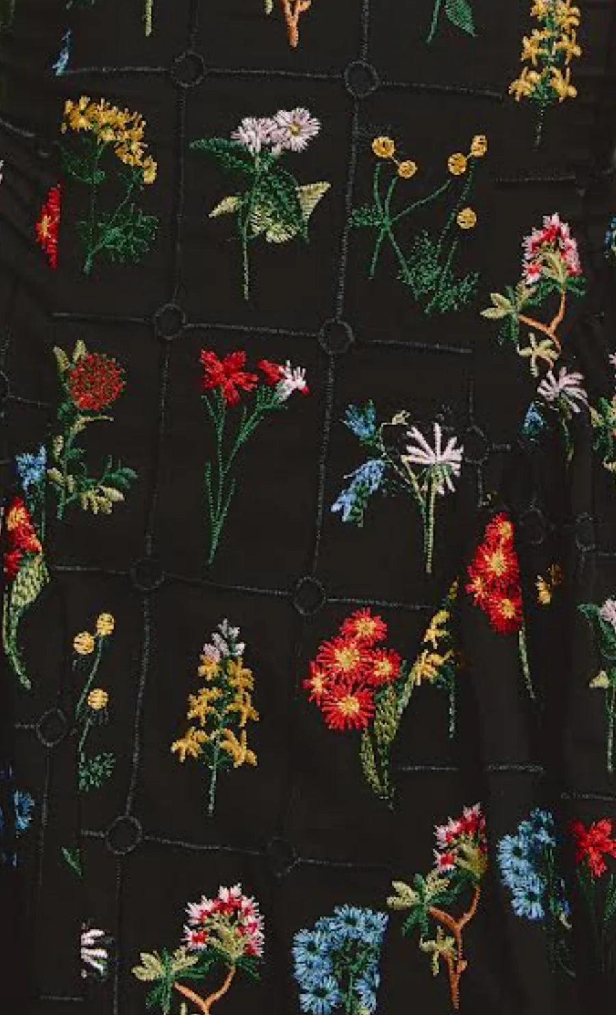 Black Floral Midi Dress COMING SOON