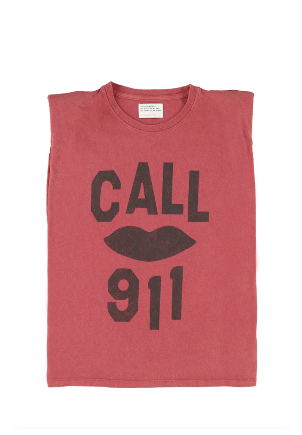 Sleeveless Call 911 t shirt