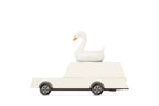 White Swan  Toy Car