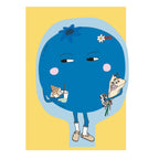 Hey Blueberry Birthday Card