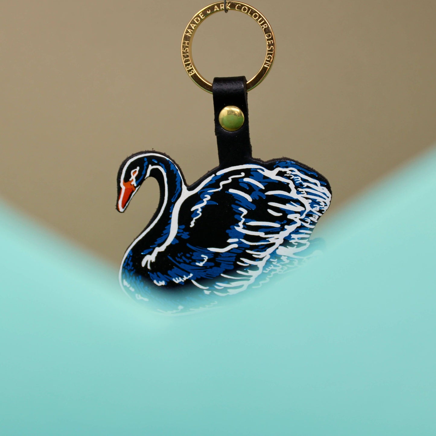 Swan Novelty Key Fob