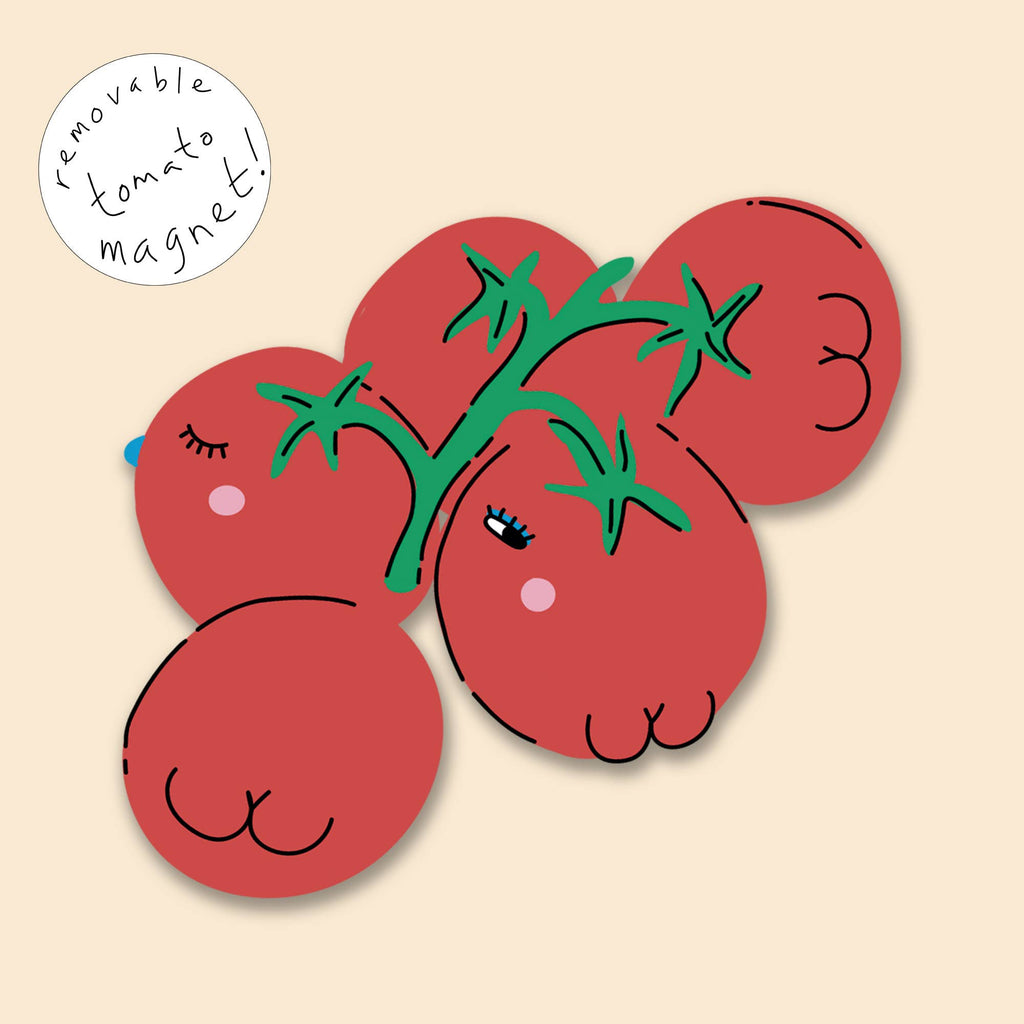 Tomato Magnet Card