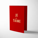 Je T'aime Greeting Card