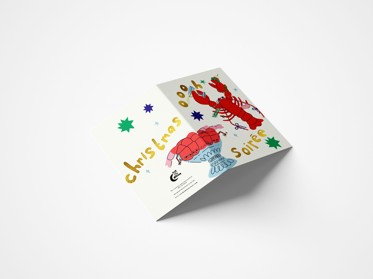 Christmas soirée  card