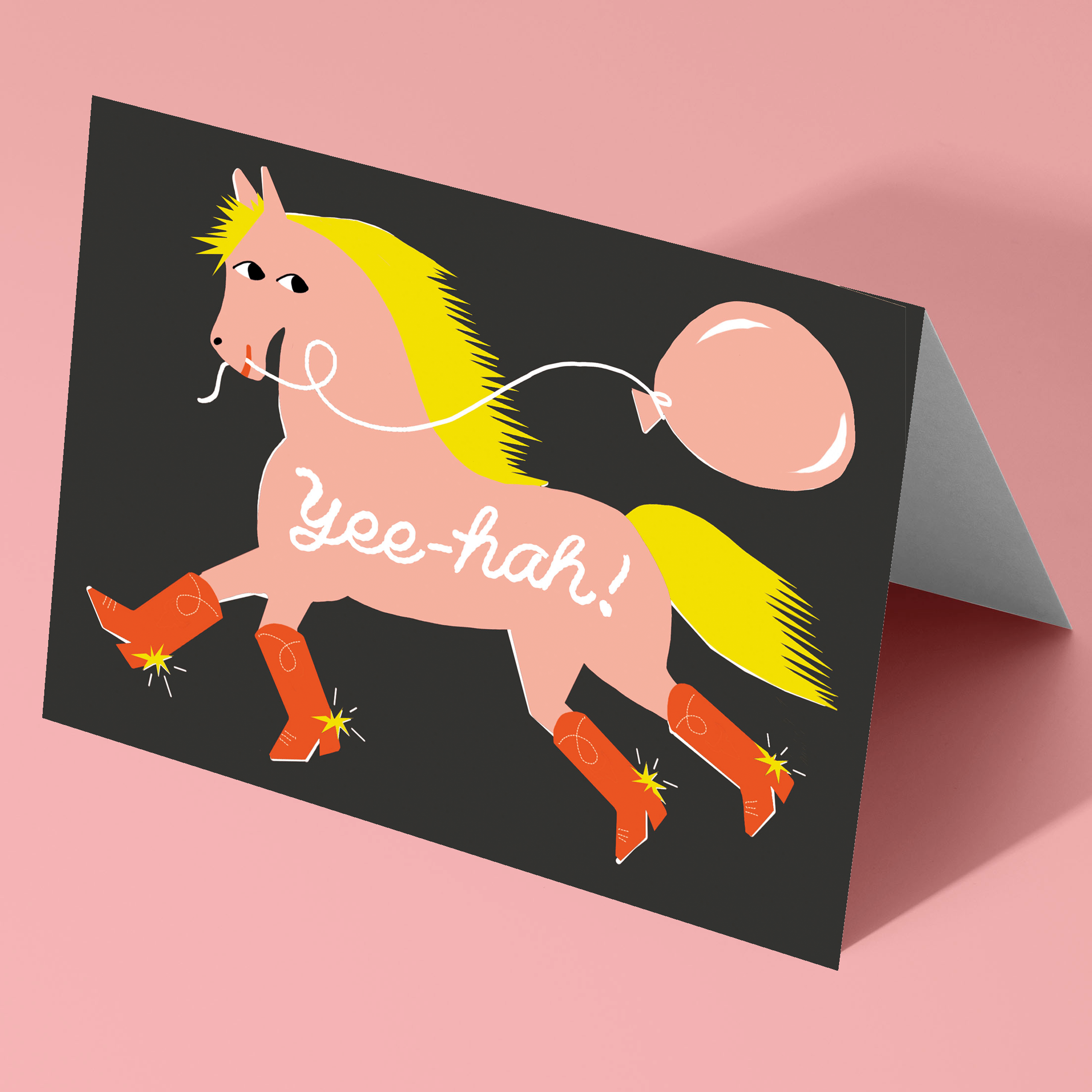Yee-Hah Card