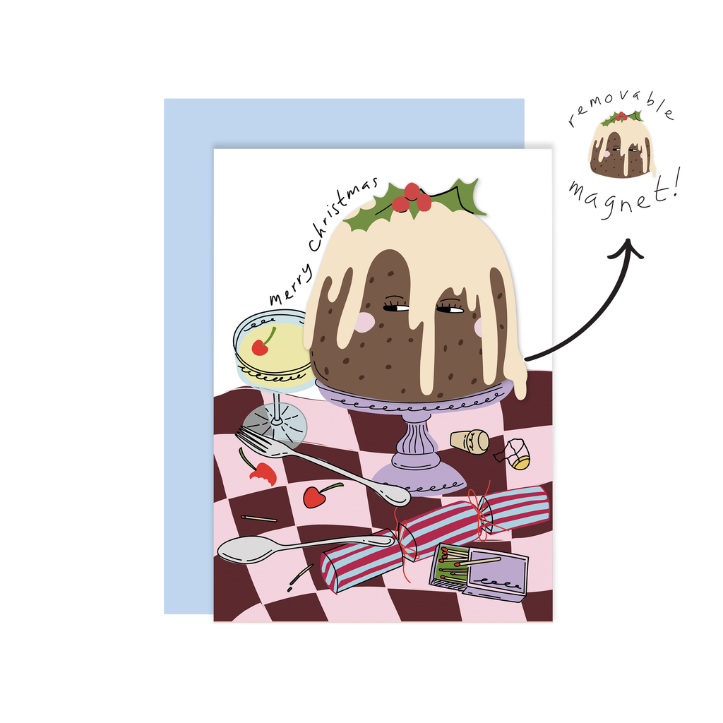 Xmas Pudding Card