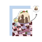 Xmas Pudding Card