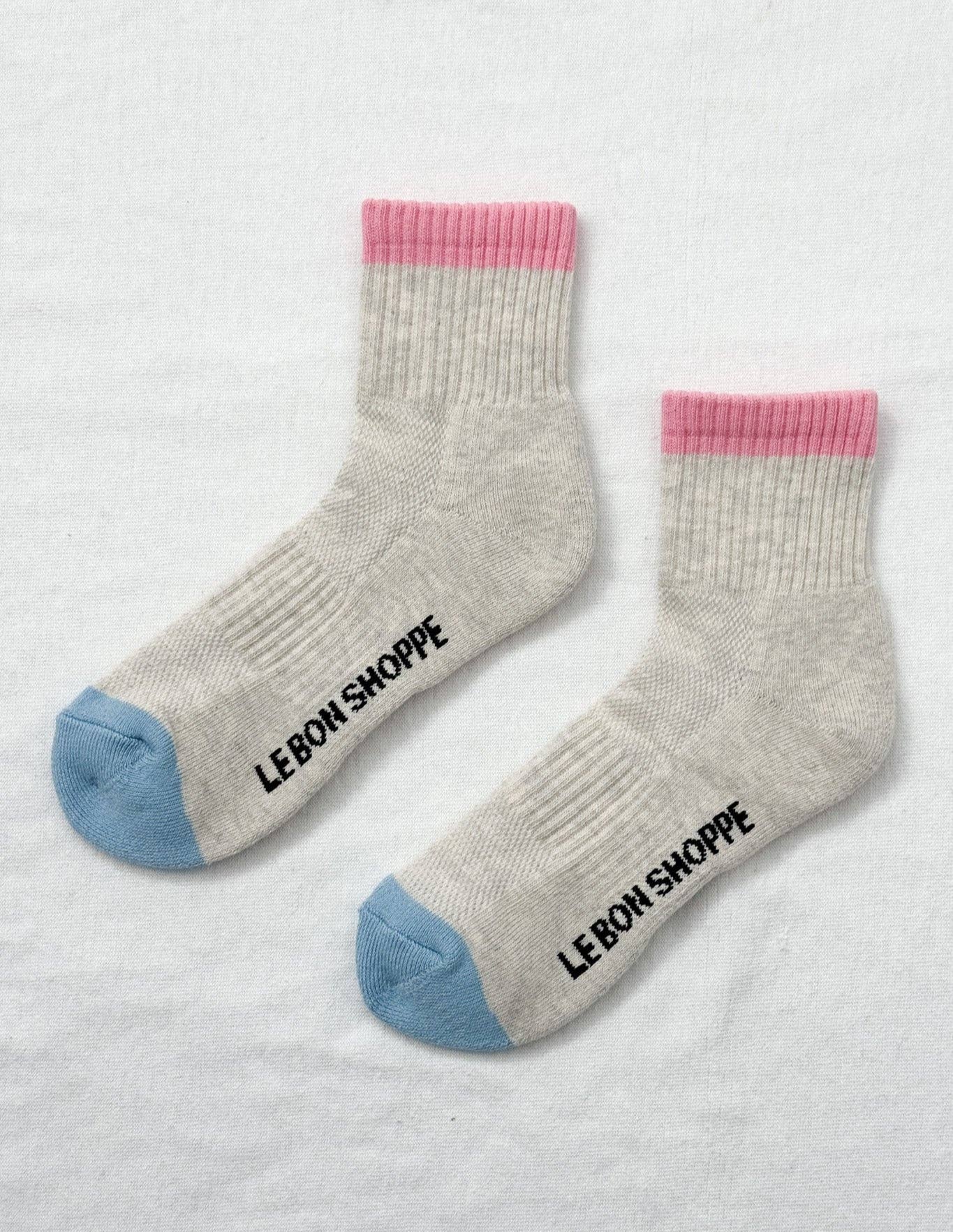 Colour Block Girlfriend Socks