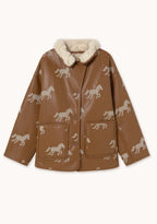 Faux Fur Horses Coat