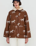 Faux Fur Horses Coat