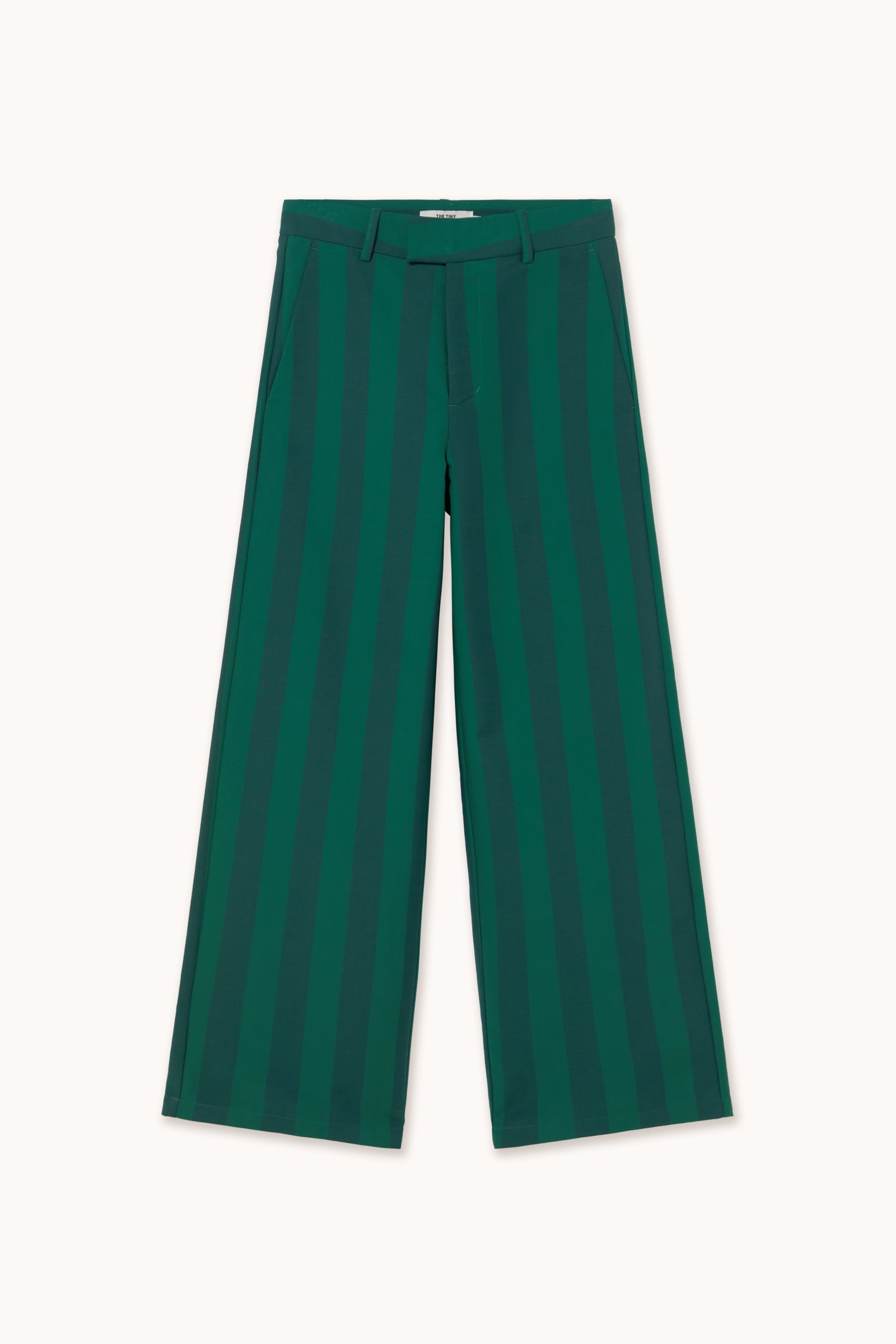 Green Stripe Trousers