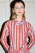 Striped Bow Shirt