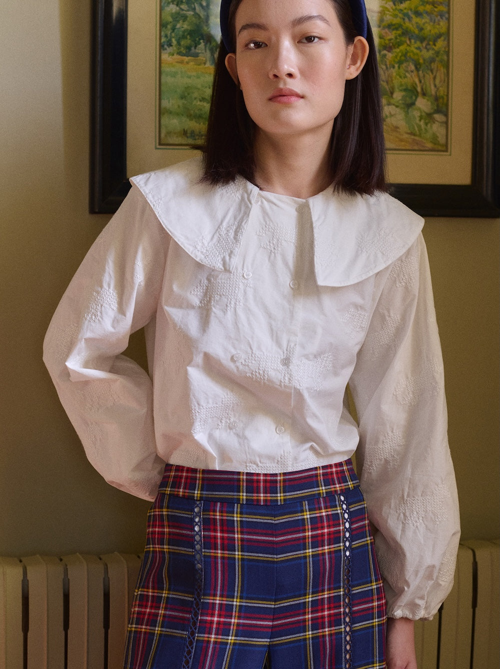 Embroidred Horses Blouse