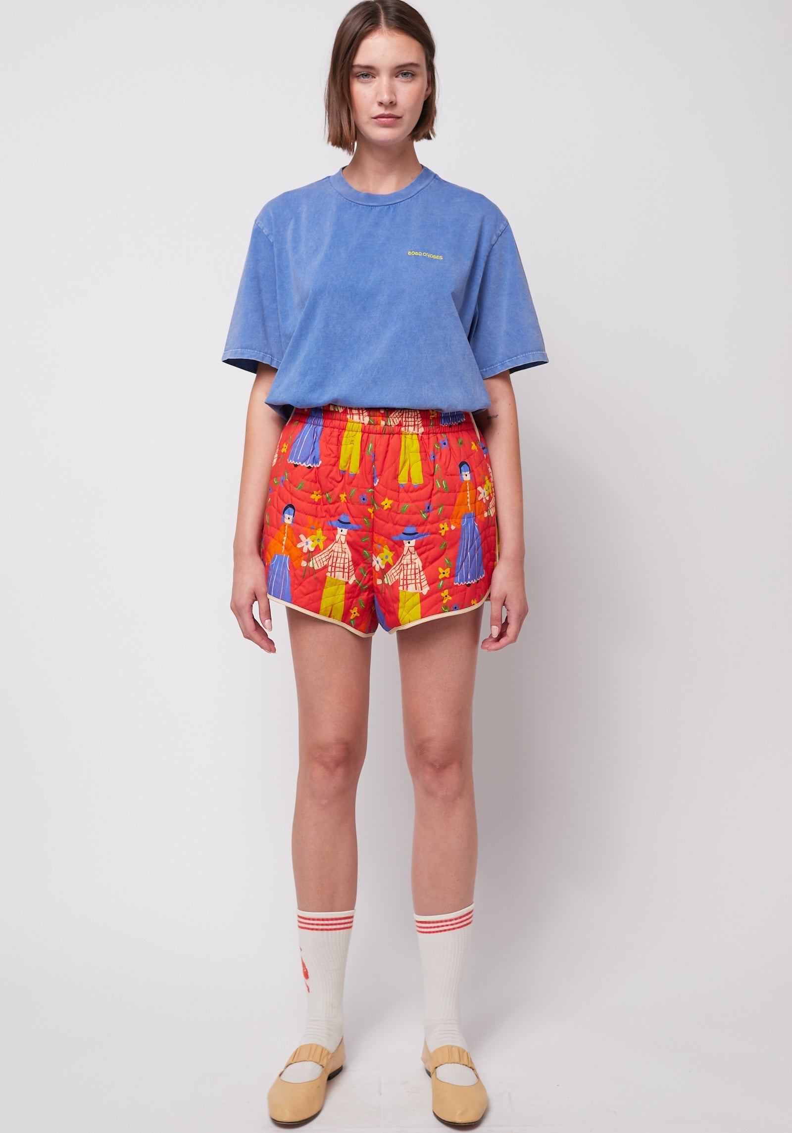 Couples Print Shorts