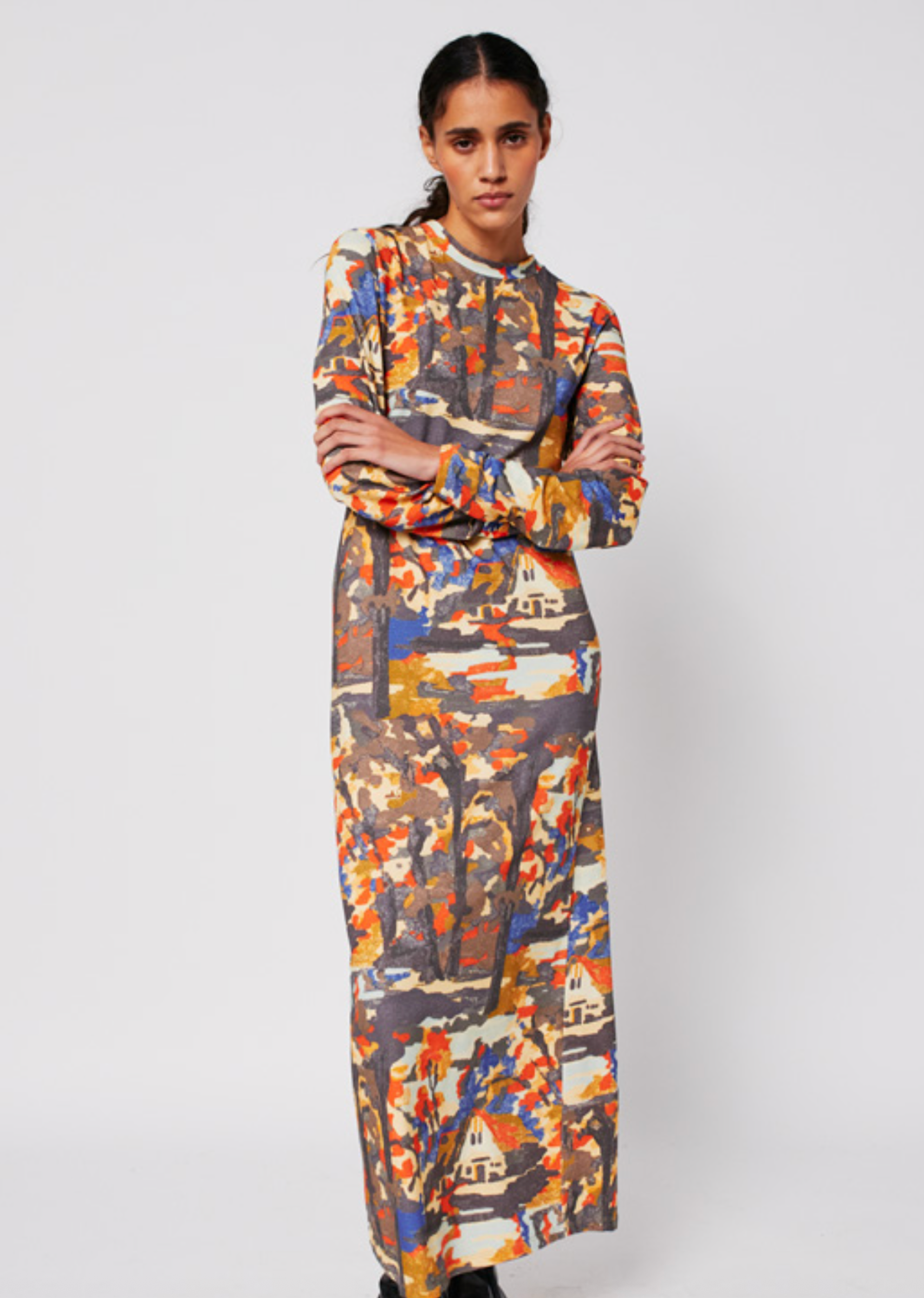 Forest House Maxi Dress