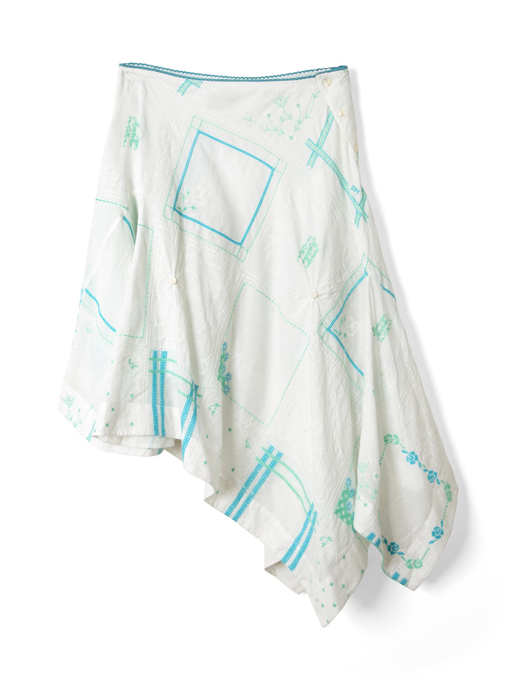 Embroidered Hanky Skirt