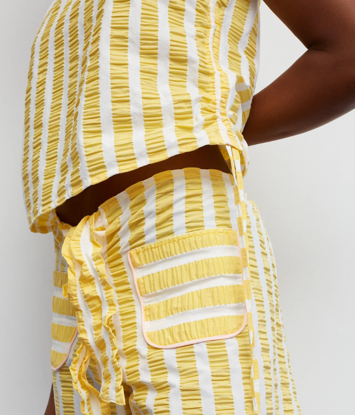 Lemonade Seersucker Trousers